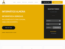 Tablet Screenshot of informaticoalmeria.com